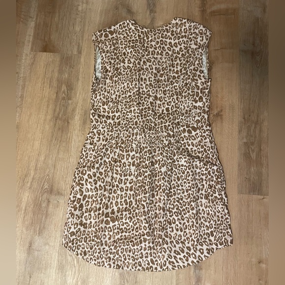 Anthropologie Pilcro Leopard Print Tunic Dress - Picture 7 of 9